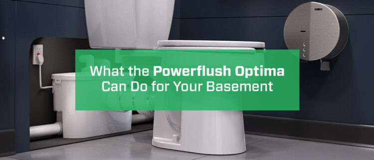 What the Powerflush Optima Can Do for Your Basement image